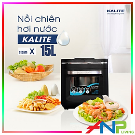 Mua Nồi Chiên Không Dầu Kết Hợp Hấp Kalite Steam X - Công Suất 1700W  Dung Tích 15L - Hàng Chính Hãng