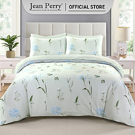 Bộ chăn ga áo gối Cotton Jean Perry Luxury Hotel 123x206cm-144x206cm-166x206cm-186x206cm chân nệm ≤ 30cm