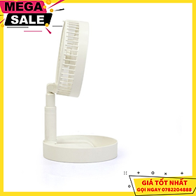 Mua Quạt Tích Điện Để Bàn Có Thể Gấp Gọn  Quạt Sạc Cỡ Lớn Pin Khỏe Dùng  6-8H - Giao Hàng Toàn Quốc
