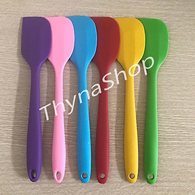 Mua Dụng Cụ Làm Bánh: Spatula Phới Trộn Bột  Phới Dẹt Silicon   Muôi Lật Thức Ăn - Thyna Shop