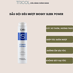 Dầu gội siêu mượt cho tóc thẳng Sleek Power Shampoo 250ML