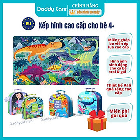 Đồ chơi ghép hình mideer vali gift box puzzle, đồ chơi trẻ em thông minh nhiều chủ đề