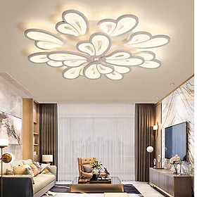 Mua Đèn Ốp Trần  Đèn Trần Trang Trí Phòng Khách  Phòng Ngủ  Trần Thạch Cao 3 Chế Độ Sáng Có Kèm Điều Khiển Từ Xa