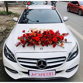 Mua XE CƯỚI HOA LỤA