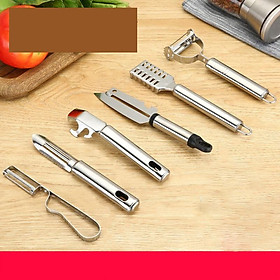Bộ Dao Bào 6 Món Đa Năng Chất Liệu Inox Cao Cấp Dễ Sử Dụng