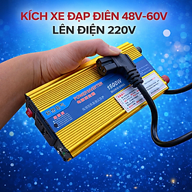 Mua Bộ đổi điện 48V–60V lên 220V 1500W – Cắm trực tiếp xe đạp điện  phòng mất điện