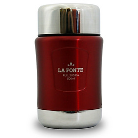 Mua Bình đựng thực phẩm giữ nhiệt 500ml LaFonte 011044-RED