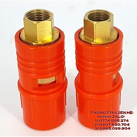 Mua Béc xịt Lõi SỨ tưới cao áp mỏ vịt cam máy xịt áp lực rửa xe - lỗ béc 1.2 - 1.5 - 1.8 - 2.5 mm (ly)