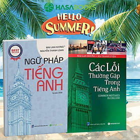 Combo 2 Cuốn Ngữ Pháp Tiếng Anh Và Các Lỗi Thường Gặp