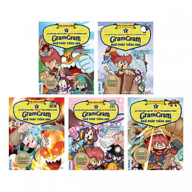 Ngữ Pháp Tiếng Anh Cho Trẻ em ( Trọn Bộ 5 Cuốn Gram Gram - Đội Thám Hiểm Ngữ Pháp Tiếng Anh tăng kèm bookmark TH )