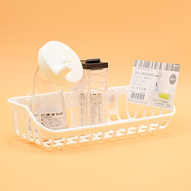 Giá đựng giẻ rửa bát dạng lưới màu trắng nội địa Nhật Bản #4301W