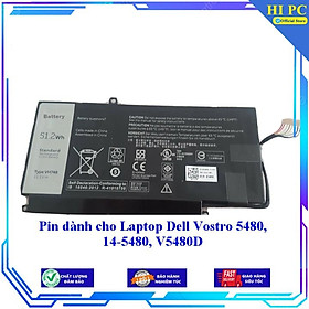 Pin dành cho Laptop Dell Vostro 5480 14-5480 V5480D - Hàng Nhập Khẩu