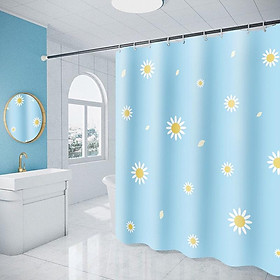 Mua Rèm Nhà Tắm  Phòng Tắm Không Thấm Nước Vải Polyester  Họa Tiết Hoa Cúc