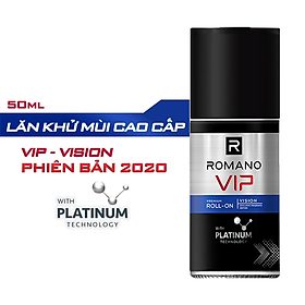 Lăn Khử Mùi Hương Vip Romano 50Ml