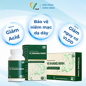 Combo 3 hộp loại 30viên - Viên Uống Dạ Dày Vị Khang Ninh VCP Pharma - Dùng Cho Người Viêm Loét Dạ Dày, Tá Tràng