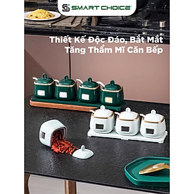 Mua Hũ Đựng Gia Vị SMARTCHOICE-  2 Màu Chất Liệu Cao Cấp SCG-PK098