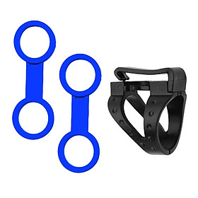 3pcs/set Universal Scuba Diving Silicone Mask Snorkel Keeper Clip Holder Retainer - Dive Accessories
