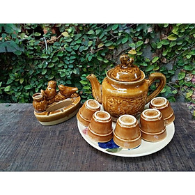 Mua Bộ ấm trà Nam bộ da lươn