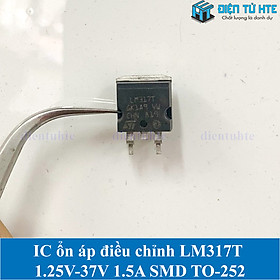 IC ổn áp điều chỉnh LM317 LM317T 1.25V-37V 1.5A SMD TO-252
