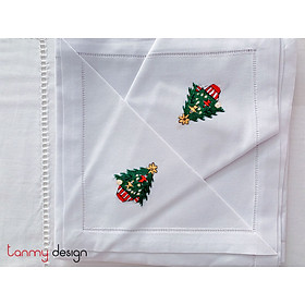 Mua Bộ 06 khăn ăn thêu noel
