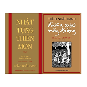 Hình ảnh Nhật Tụng Thiền Môn + Đường Xưa Mây Trắng (2 Quyển, Bìa cứng) - Thiền sư Thích Nhất Hạnh