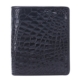  Ví nam da cá sấu màu đen HJ92222-25-28-32-36-54