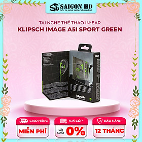 Tai nghe KLIPSCH Image A5i Sport Green - Hàng chính hãng, giá tốt
