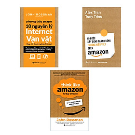 Download sách Combo Thấu Hiểu Amazon: 10 Bước Xây Dựng Thương Hiệu Việt Thành Công Trên Amazon + Phương Thức Amazon + Tư Duy Amazon