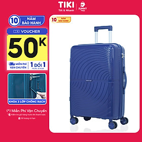 Vali kéo SUNNY ROGER - size 20/24inch nhựa PP chống vỡ, vali thời trang bền đẹp bảo hành 10 năm