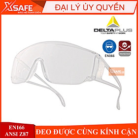 Mua Kính bảo hộ Deltaplus Piton2 Kính chống bụi  chống tia UV  chống trầy xước đọng sương  dùng trong lao động  đi xe máy