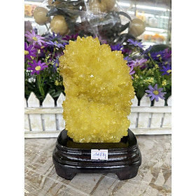 Mua Trụ đá phong thủy tinh thể thạch anh vàng