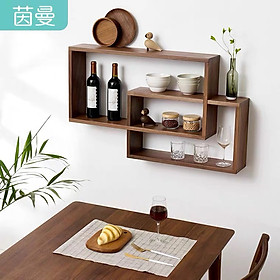 Mua Kệ gỗ trang trí treo tường phong cách Bắc Âu tối giản hiện đại sang trọng gỗ MDF chống ẩm nhập khẩu cao cấp