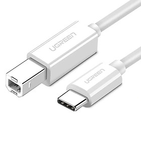 Mua Ugreen UG40417US241TK 1.5M màu trắng Dây USB-C sang cáp máy in - HÀNG CHÍNH HÃNG