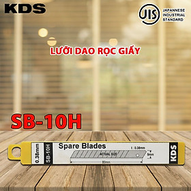 LƯỠI DAO RỌC GIẤY 9mm KDS SB-10H