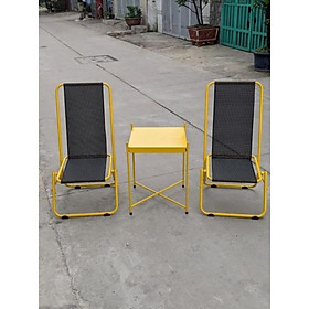 Mua Bàn Cafe Mặt Vuông Xếp Gọn Mâm Rời
