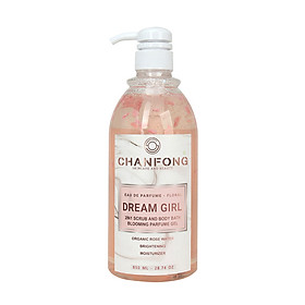 SỮA TẮM CÁNH HOA HỒNG TƯƠI CHANFONG DREAM GIRL 850ml