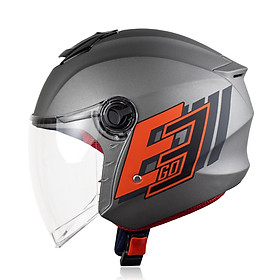 Nón bảo hiểm 3/4 EGO E3 1 kính