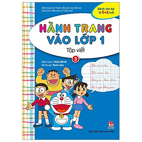 Hành Trang Vào Lớp 1 Tập Viết - Tập 3 Tái Bản 2019