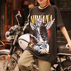 Hình ảnh Áo Rock band tee: áo phông 100% cottong - hàng Thái Lan - Kurt Cobain Nirvana NTS 302