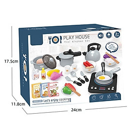 Đồ chơi nhà bếp, Bộ đồ chơi nấu ăn 36 món Play House
