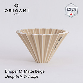 Phễu sứ V60 02 Origami Dripper M Pour over