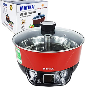 Mua Nồi Lẩu Điện Thang Máy 5L Matika MTK-9089 Đa Chức Năng Nấu  Nâng Hạ Thực Phẩm Thông Minh-Hàng Chính Hãng