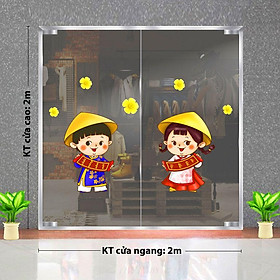 Mua DECAL TRANG TRÍ TẾT 2024 SỐ9