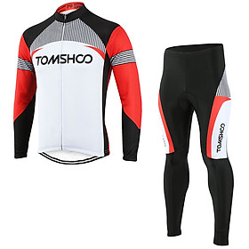 Bộ Quần Áo Dài Tay Đi Xe Đạp TOMSHOO