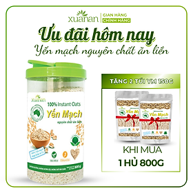 Hộp 800G(Tặng kèm 2 túi Yến Mạch 150g)