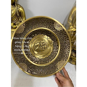 Mua Mâm bồng bằng đồng  mâm ngũ quả bằng đồng 35cm