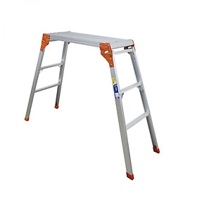 Thang nhôm bàn cao cấp Nikawa, NKC-76, chiều cao sử dụng 76cm