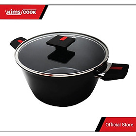 Nồi Next Style đáy từ hợp kim nhôm chống dính KIMS COOK 24cm