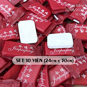 Mua Khăn Viên Nén COTTON  70*140cm