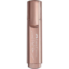 Faber-154626 Viết Dạ Quang Textliner 46 Metallic Pearl Rose (Nhũ Ánh Hồng)